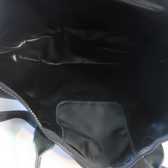 Authentic Womens Longchamp Paris Black Modele Depose Neo Crossbody Tote Handbag - Picture 10 of 16